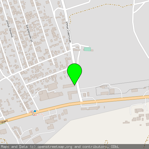 School on the map